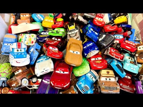 Looking For Disney Pixar Cars | Toy Cars Review | Lightning McQueen,  Sally, Tow Mater, Miss Fritter