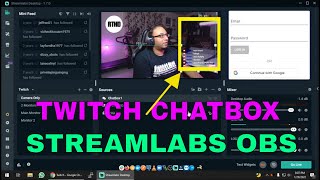 Streamlabs OBS Twitch Chatbox