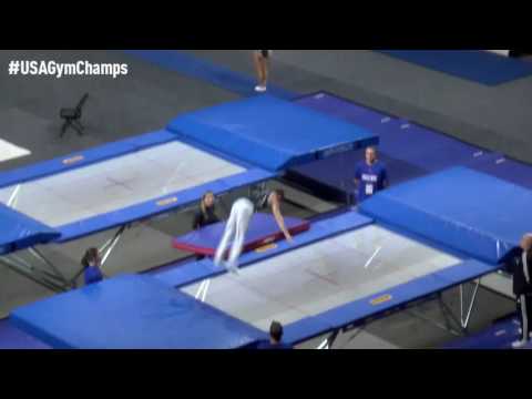 Steven Gluckstein - Trampoline - 2016 USA Gymnastics Championships - Finals