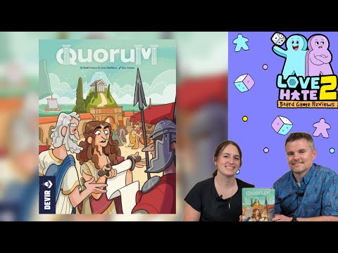 Quorum - A Non-Gamer's Review Of This "All Tracks Lead To Rome" Game