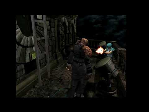 Balcony: Handgun with Enhanced Bullets vs Nemesis