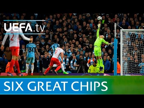Six great UEFA Champions League chips featuring Falcao, Messi & Lampard