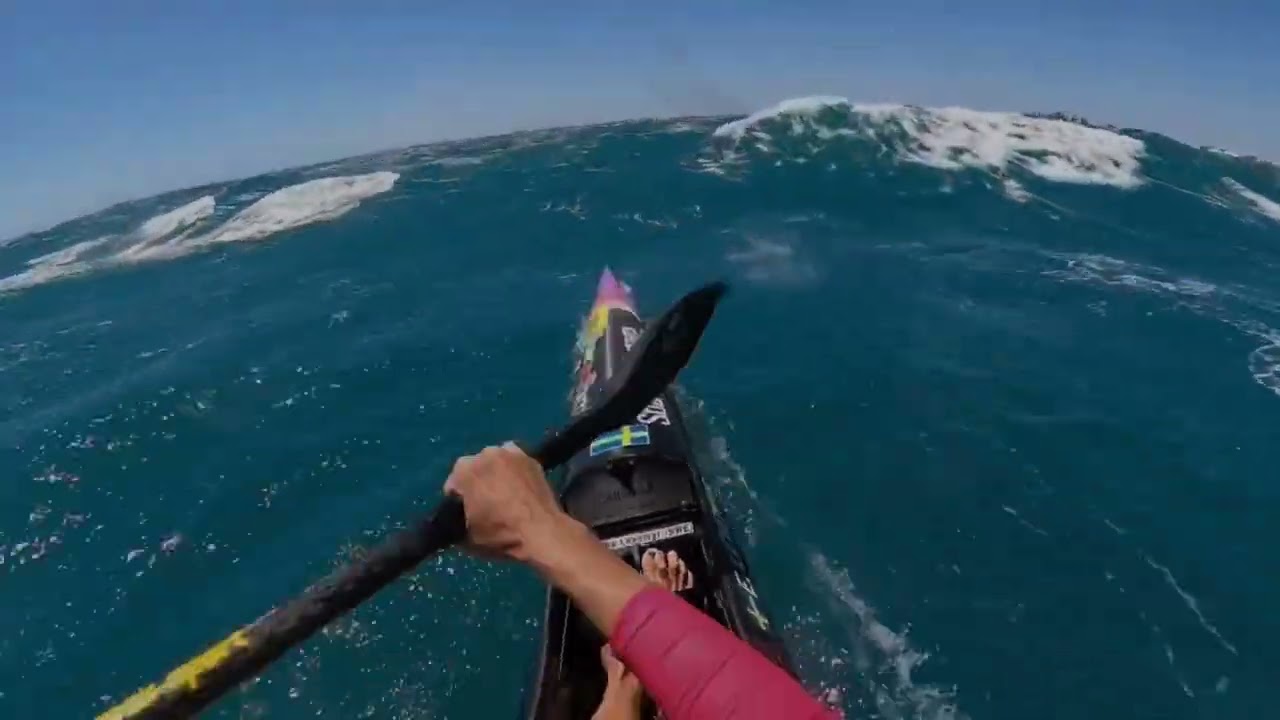 Surfski paddling in Western Australia
