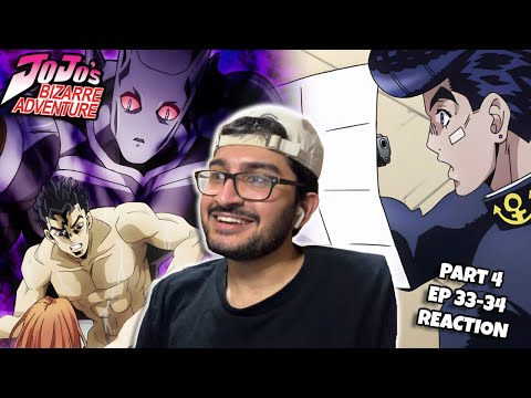 HAYATO GETS CAUGHT BY KIRA!! | JoJo's Bizarre Adventure Part 4 Ep 33-34 (BLIND REACTION)