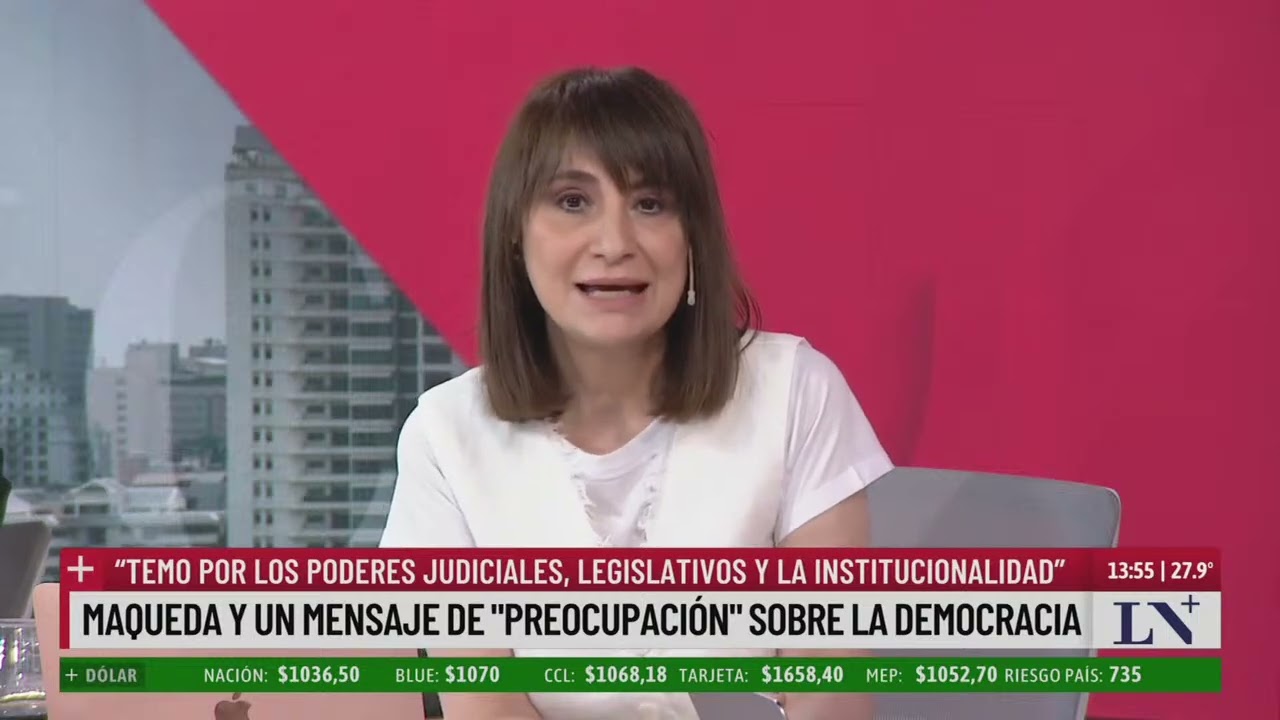 El juez de la Corte Suprema, Juan Carlos Maqueda, y un mensaje de "preocupación" sobre la democracia