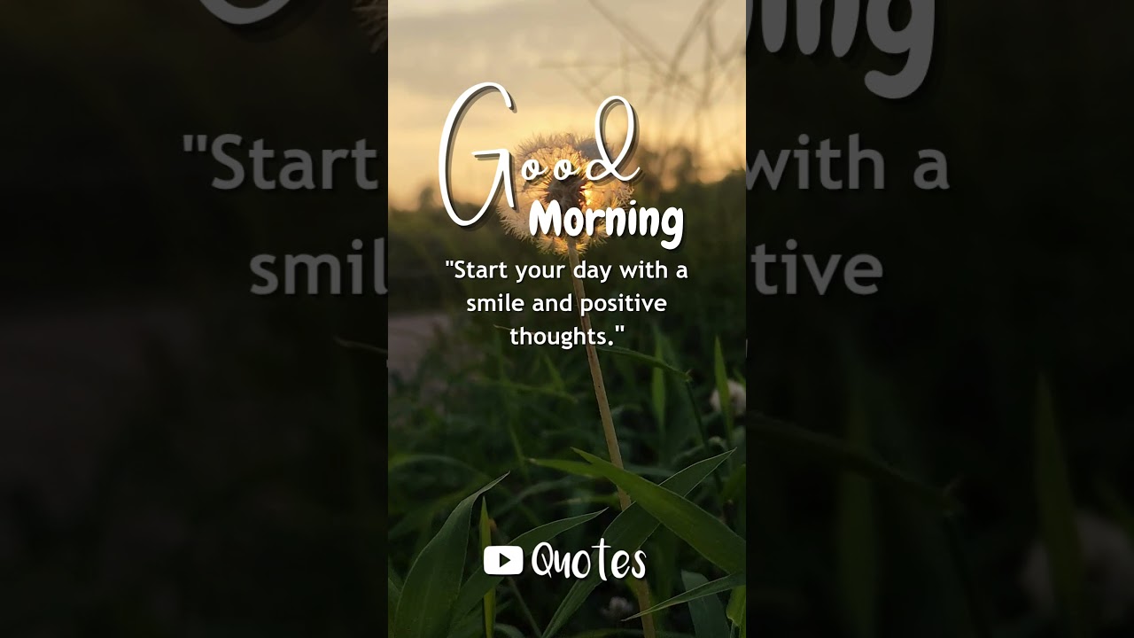 Good Morning Status #goodmorning