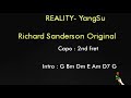 Reality-YangSu Choi. Richard Sanderson Original. Sophie Marceau La Boum OST ( W/Easy guitar Chords)