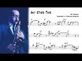 Any Other Time - Paul Desmond Transcription