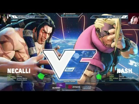 Street Fighter V Tournament: Sennheiser NYC Invitational - Grand Final - F3 Alucard vs LI Joe