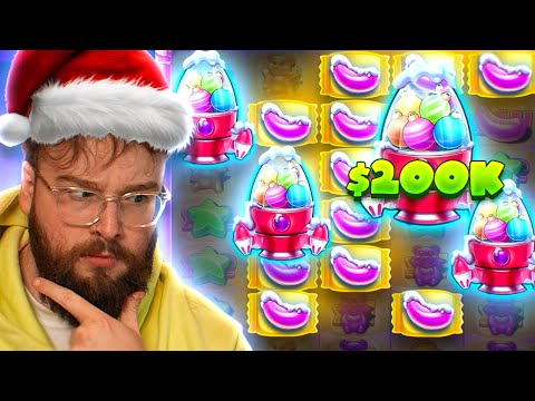 I Spun Into a $200,000 Bonus on Sugar Rush XMAS...