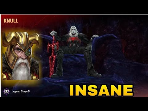 Odin Solo World Boss Legend Knull Stage 9 - Marvel Future Fight