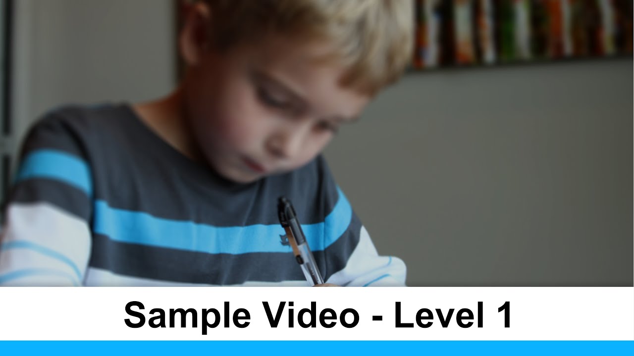 Writing Level 1:  Identifying Common Nouns Video Sample by Matthew Stephens