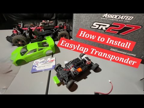 Team Associated SR27 Transponder Install EasyLap