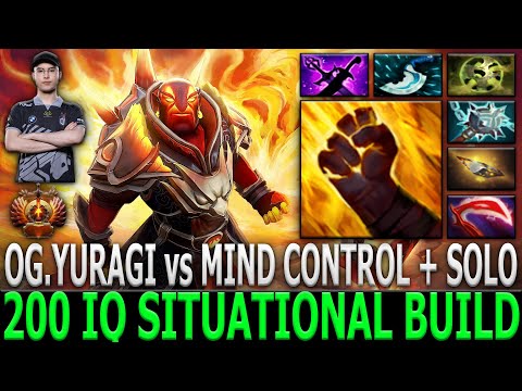 YURAGI [Ember Spirit] vs MindControl + Solo | 200IQ Situational Build Dota 2 Pro Gameplay Highlights