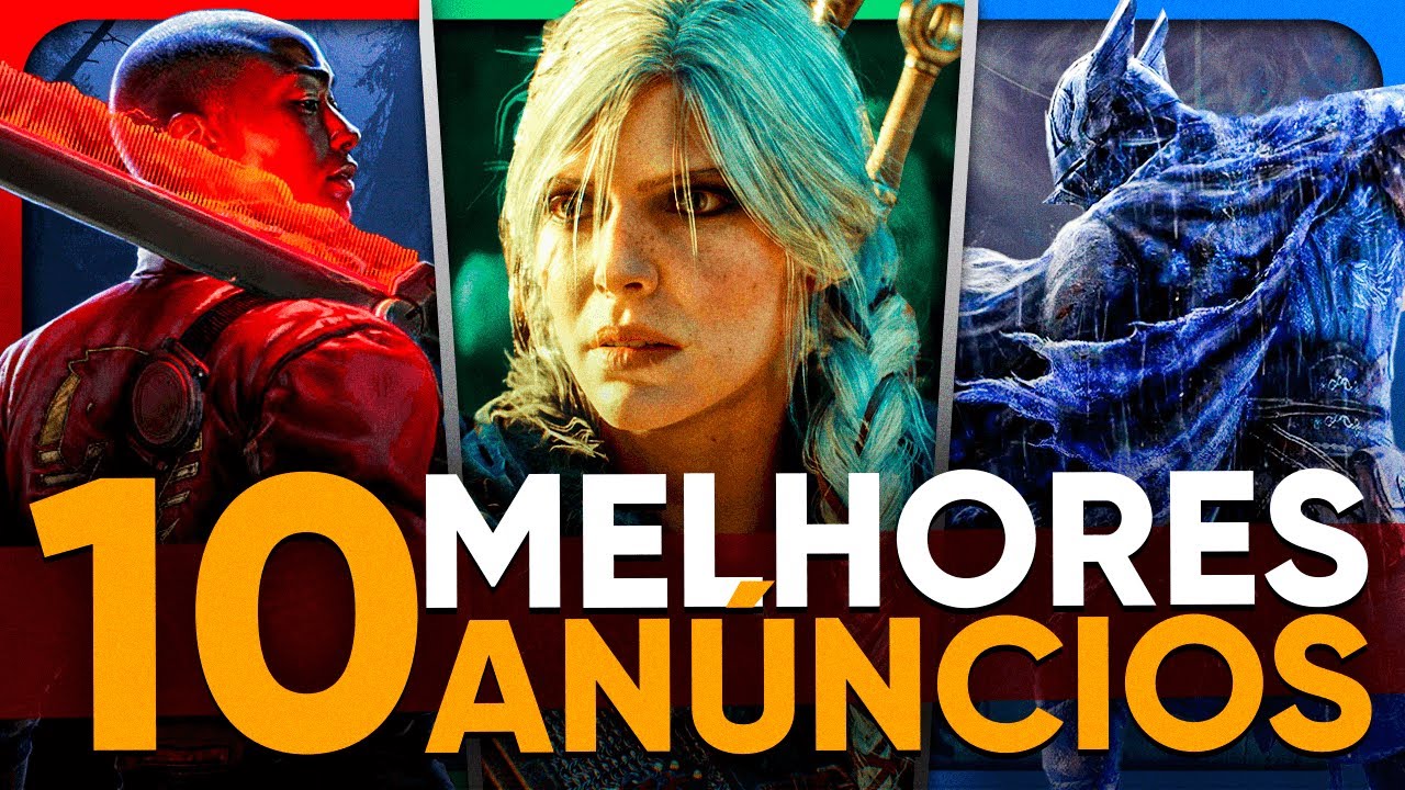 TOP 10: MELHORES ANÚNCIOS DO THE GAME AWARDS 2024