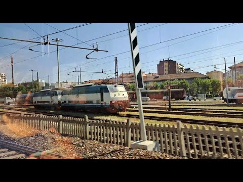 Transito da stazione e deposito - "cimitero" di Milano Greco Pirelli