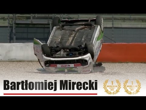 Bartłomiej Mirecki | III runda Kia Lotos Race - Lausitzring | Trening - Dachowanie