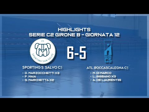Sporting S. Salvo C5 - Atl. Roccascalegna C5 6-5 - HIGHLIGHTS - Serie C2/B -  Giornata 12 - 10-01-26