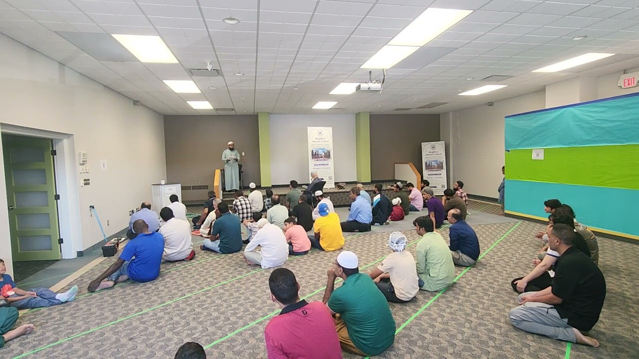 Jummah Prayer on August 23, 2024 at Regina City Jamia Masjid 1910 McIntyre Street, Regina, SK S4P 2R3 was led by Moulana Mohamedsuhel Sapa.