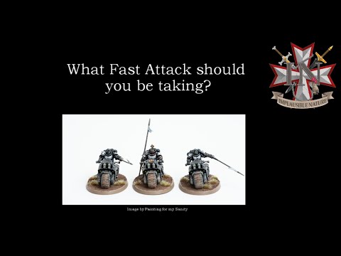 Strongest Fast Attack Units for Black Templars