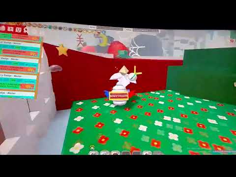 Видео с Другом Играем в Bee swarm simulator