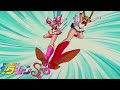 1080p Hissatsu Double Sailor Kick Sailor Moon Sailor Chibi Moon Attack