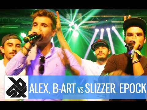 ALEXINHO & B-ART vs SLIZZER & EPOCK | Fantasy Beatbox Battle 2016 | FINAL