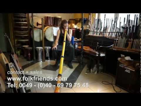 Tribal Earth Telescope Didge played by Daphyd (OMNIA)