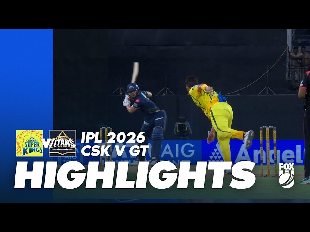 Chennai Super Kings v Gujarat Titans I Full Match Highlights I Game 37 IPL 2026 I Fox Cricket
