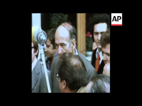 LIB 18-5-74  GISCARD D'ESTAING CAMPAIGNS IN ALPS