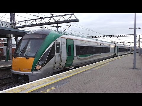 IE 22000 Class ICR Train number 22360 - Connolly Station, Dublin