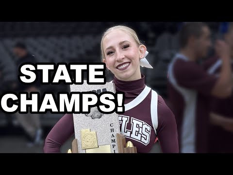 STATE CHAMPS!!  DAISYS CHEER TEAM GOES ALL THE WAY