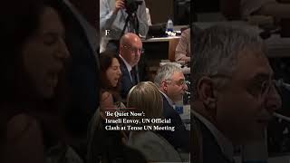 Israeli Envoy, UN Official Clash in Fiery UN Meeting | N18G