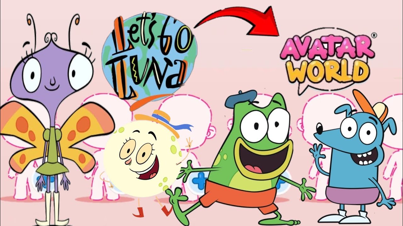 Let’s Go Luna Characters Come to LIFE in Avatar World! 🌎✨ | Amazing Character Transformation!