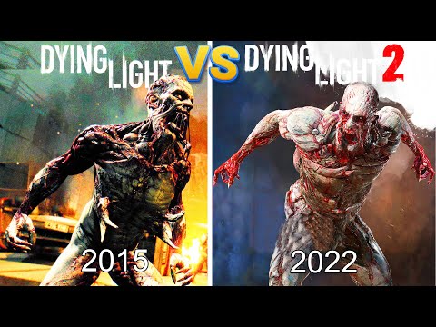Dying light vs dying light 2 details and physics comparison