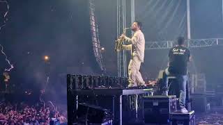 Tariq Pijning playing Jubel with Klingande at music festival City Sounds in Luxembourg