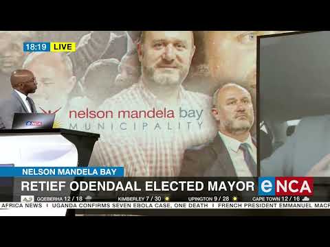 Nelson Mandela Bay Retief Odendaal elected mayor