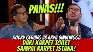 Download lagu PANAS!!! ROCKY GERUNG VS ARYA SINULINGGA DARI KARPET TOILET SAMPAI KARPET ISTANA! mp3