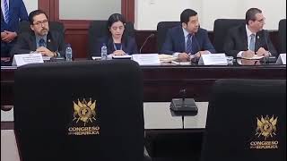 Fiscal general Gabriel García fue recibido en el Congreso