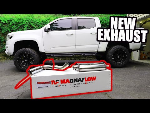 MY CHEVY COLORADO SOUNDS WAY BETTER NOW! MAGNAFLOW STREET SERIES!