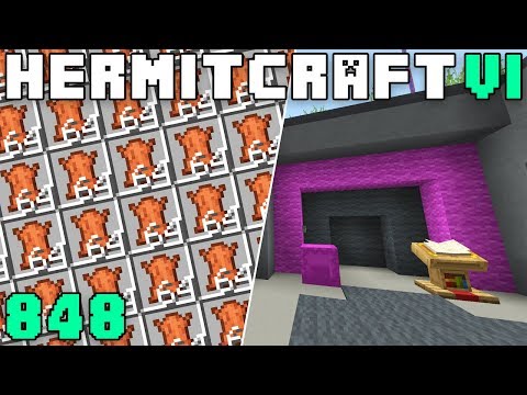 Hermitcraft VI 848 Breaking Iskall's RUN Game & Insane Leather Farm!
