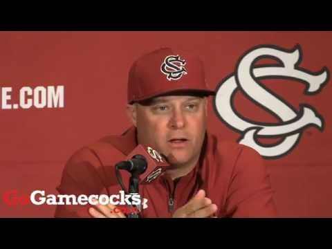 Chad Holbrook after series sweep of Northeastern