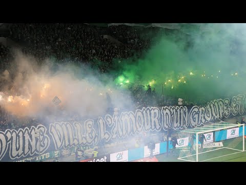 AS Saint-Étienne Ultras - Best Moments Season 2024/2025