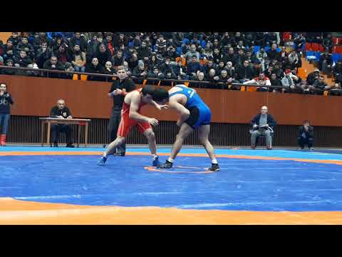 GR Armenian championship. 72kg. Final. Hrant Kalachyan - Arman Baghdasaryan part1