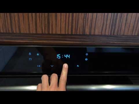 How to set time on Samsung oven cooker