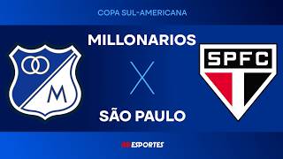 Millonarios 0 x 0 São Paulo - 28/04/2026 - Sul-Americana