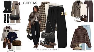 HOW TO WEAR CHECKS LIKE A PRO | 50+ Elegant and Effortless Looks