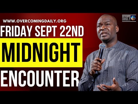 [FRIDAY SEPT 22ND] MIDNIGHT SUPERNATURAL ENCOUNTER WITH THE WORD OF GOD | APOSTLE JOSHUA SELMAN