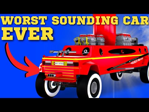 MAKING A CAR WITH HORRIBLE SOUND EFFECTS (Automation | BeamNG)