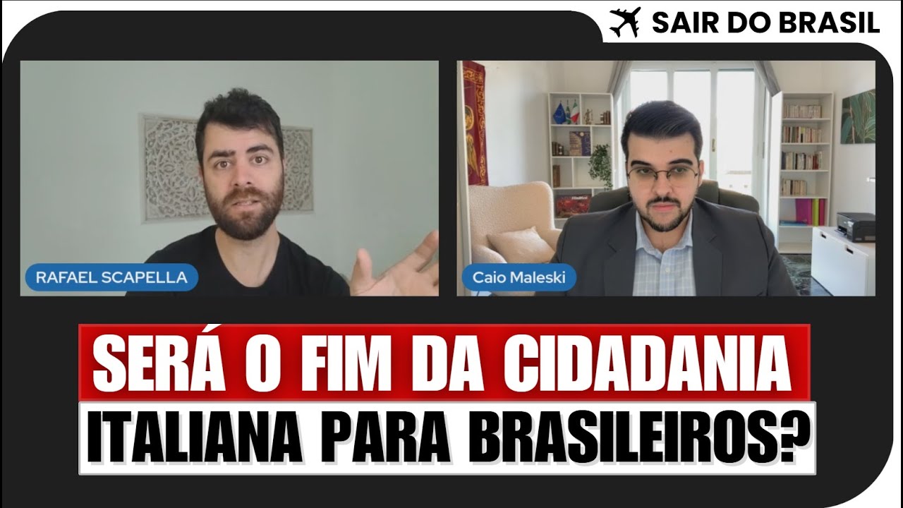 Será o FIM da Cidadania Italiana para Brasileiros?